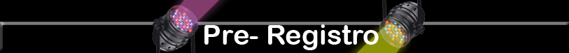 Cabecera Pre - Registro